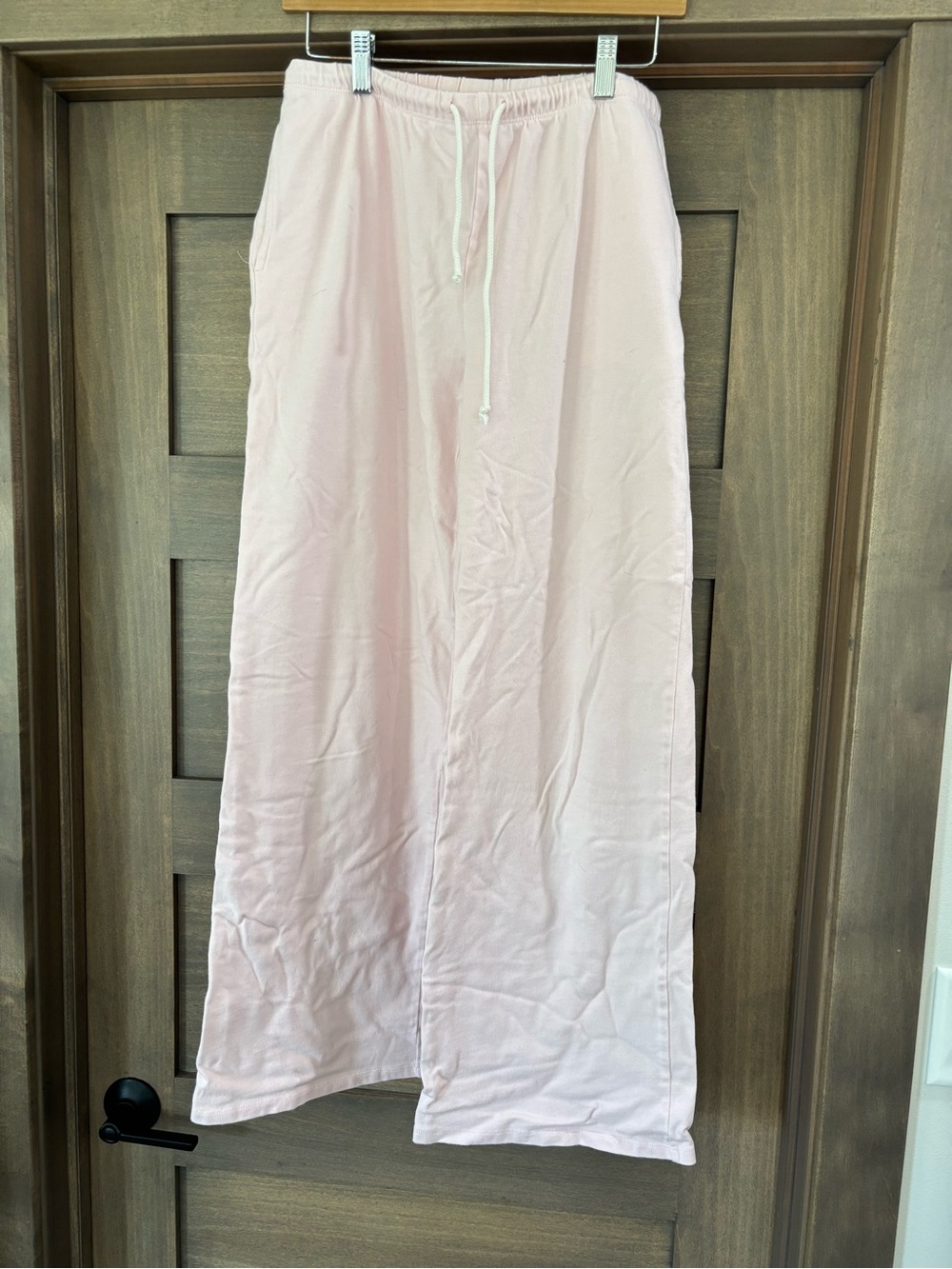 Classic Pink Drawstring Pants